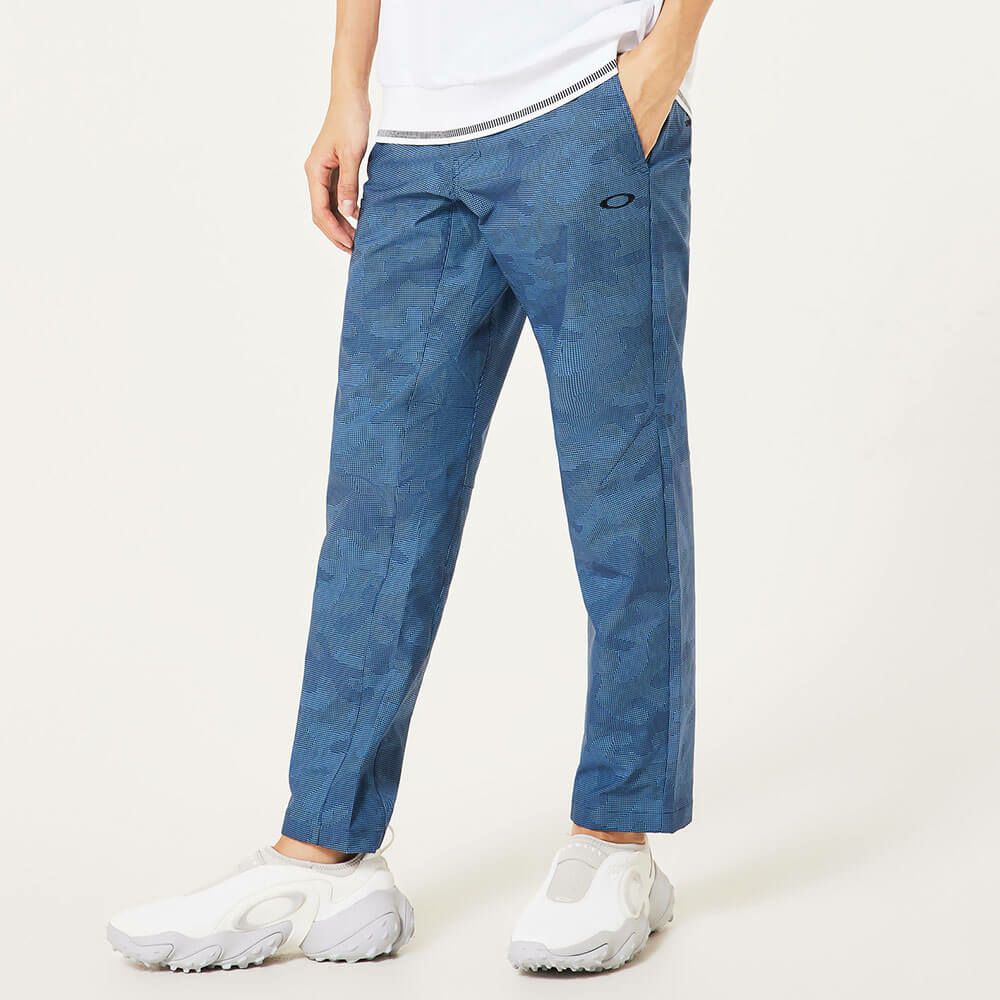 オークリー OAKLEY　メンズ 千鳥格子柄 ストレッチ テーパード 9分丈 パンツ FOA407640　2025年モデル 詳細12