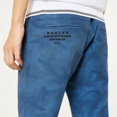 オークリー OAKLEY　メンズ 千鳥格子柄 ストレッチ テーパード 9分丈 パンツ FOA407640　2025年モデル 詳細13