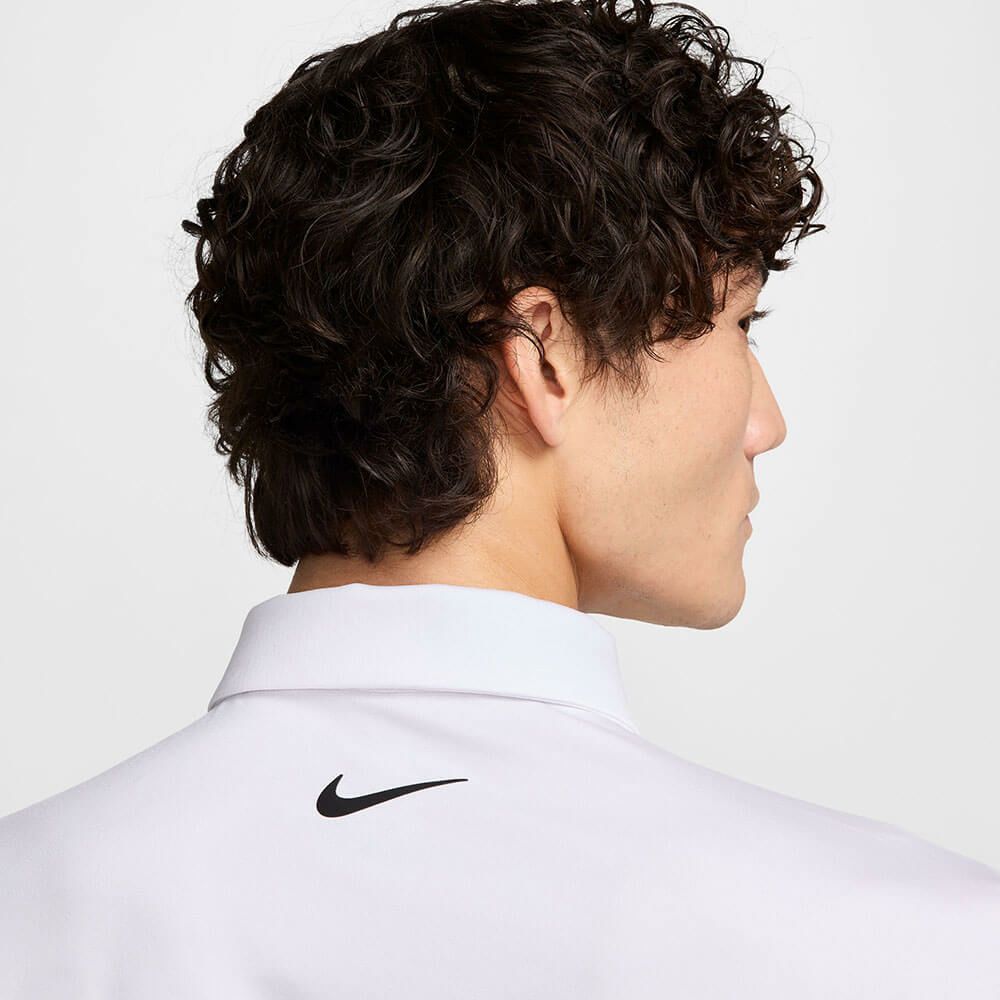 ナイキ NIKE　メンズ Dri-FIT ソリッド ゴルフ 半袖 ポロシャツ FZ7482 100 ホワイト　2025年モデル 詳細4