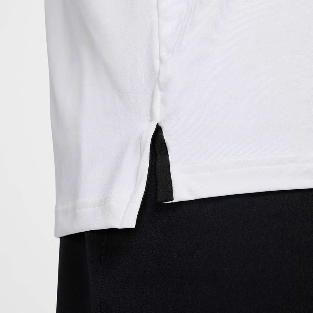 ナイキ NIKE　メンズ Dri-FIT ソリッド ゴルフ 半袖 ポロシャツ FZ7482 100 ホワイト　2025年モデル 詳細5