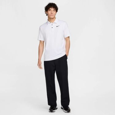 ナイキ NIKE　メンズ Dri-FIT ソリッド ゴルフ 半袖 ポロシャツ FZ7482 100 ホワイト　2025年モデル 詳細6