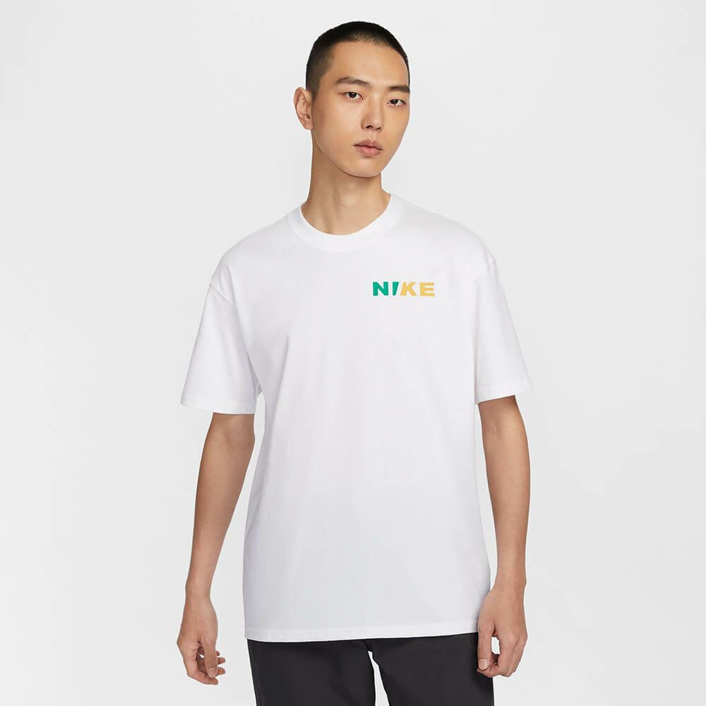 ナイキ NIKE　メンズ マックス90 ゴルフ 半袖 Tシャツ HJ3365 100 ホワイト　2025年モデル 詳細1
