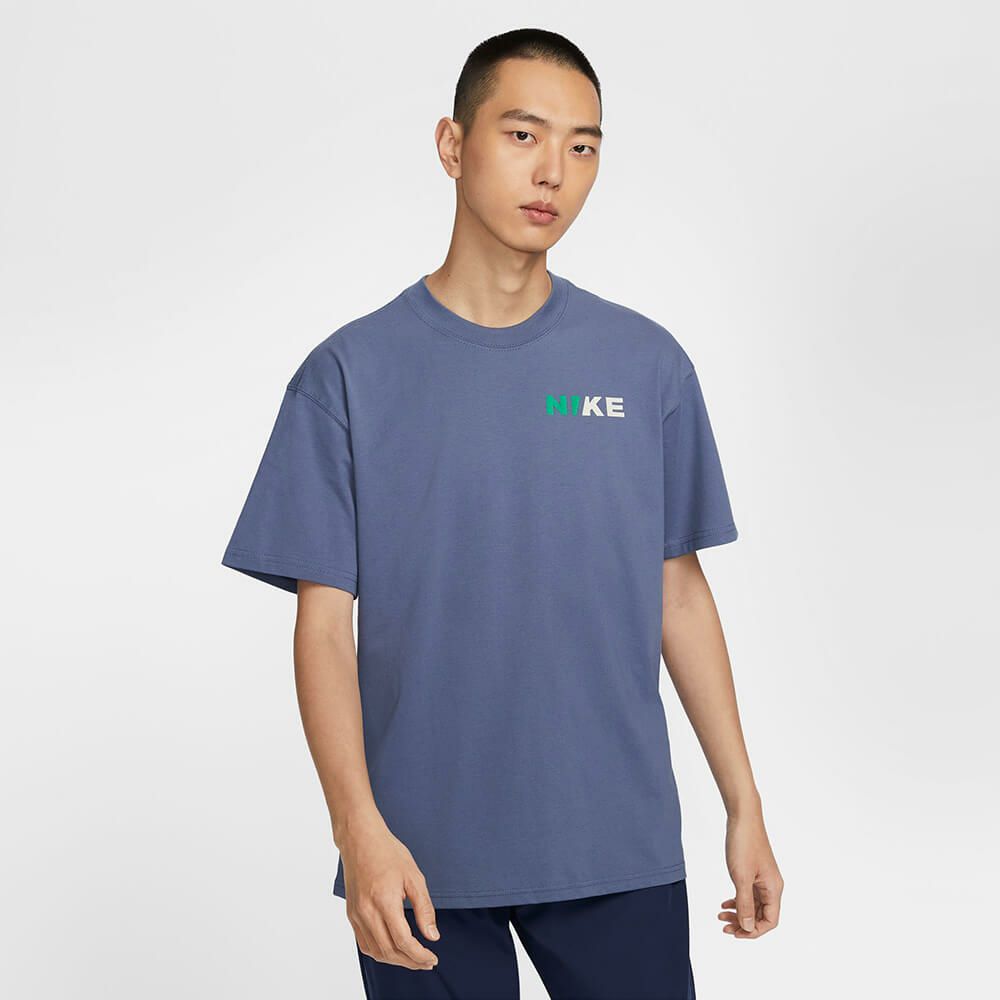 ナイキ NIKE　メンズ マックス90 ゴルフ 半袖 Tシャツ HJ3365 491 ディフューズブルー　2025年モデル 詳細1