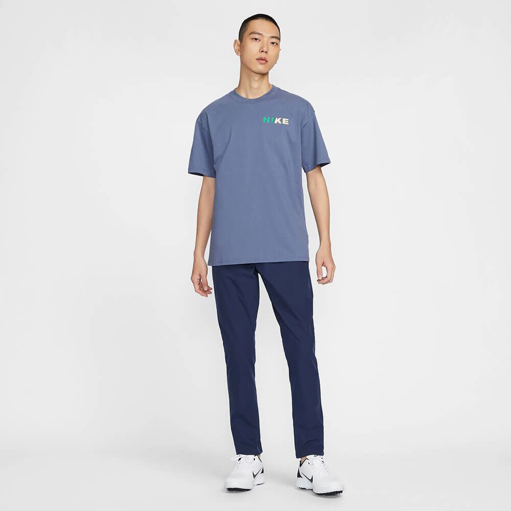 ナイキ NIKE　メンズ マックス90 ゴルフ 半袖 Tシャツ HJ3365 491 ディフューズブルー　2025年モデル 詳細6