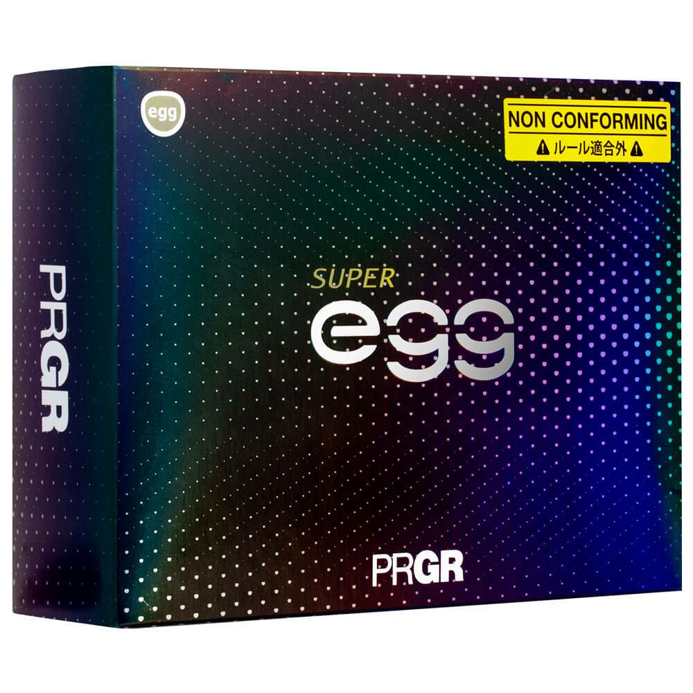 プロギア PRGR　SUPER egg スーパーエッグ ゴルフボール （ルール適合外）　1ダース（12球入り） 詳細2