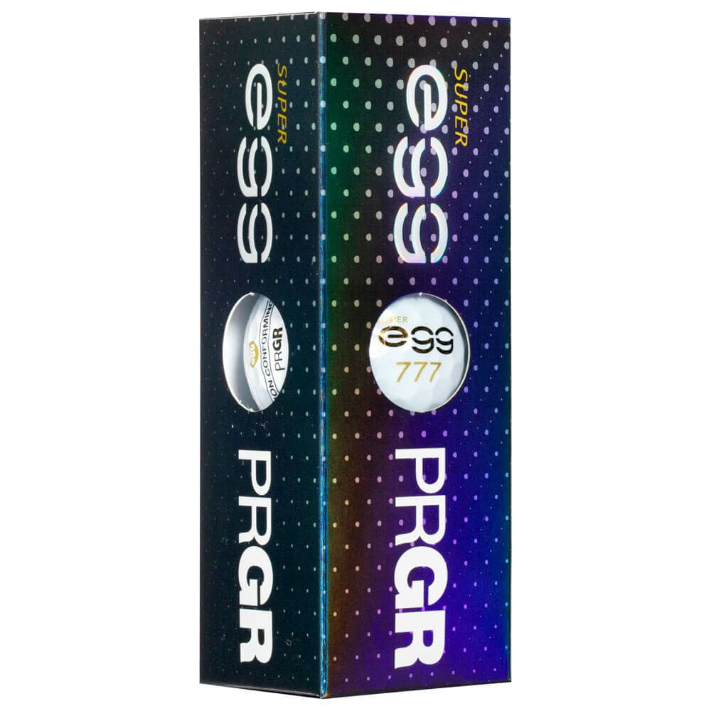 プロギア PRGR　SUPER egg スーパーエッグ ゴルフボール （ルール適合外）　1ダース（12球入り） 詳細3