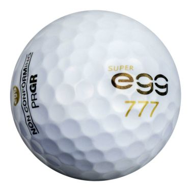 プロギア PRGR　SUPER egg スーパーエッグ ゴルフボール （ルール適合外）　1ダース（12球入り） 詳細4
