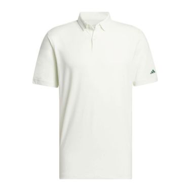 アディダス adidas　メンズ ボタンダウン ストレッチ 半袖 ポロシャツ EEW78　2024年モデル クリスタルジェイドメランジ