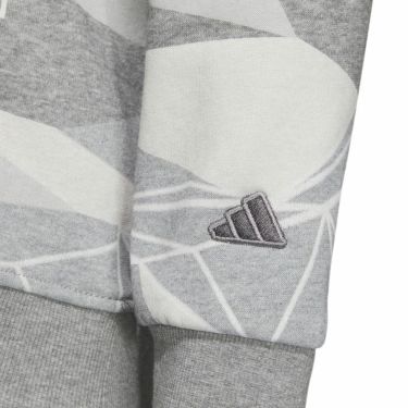 アディダス adidas　メンズ ジオメトリック ハーフジップ 長袖 フーディー MKO66 詳細6