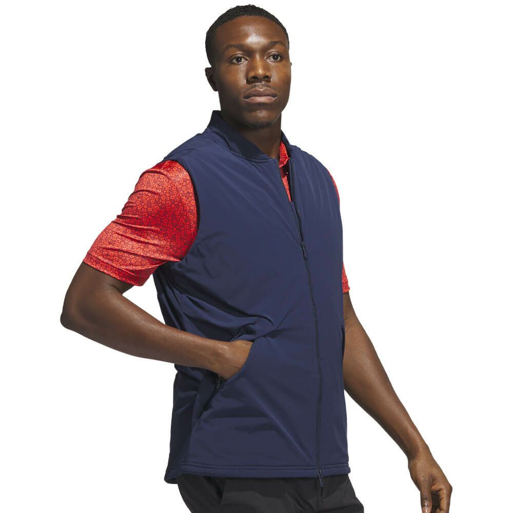 アディダス adidas　メンズ ロゴデザイン ベスト NCM14　2024年モデル 詳細4