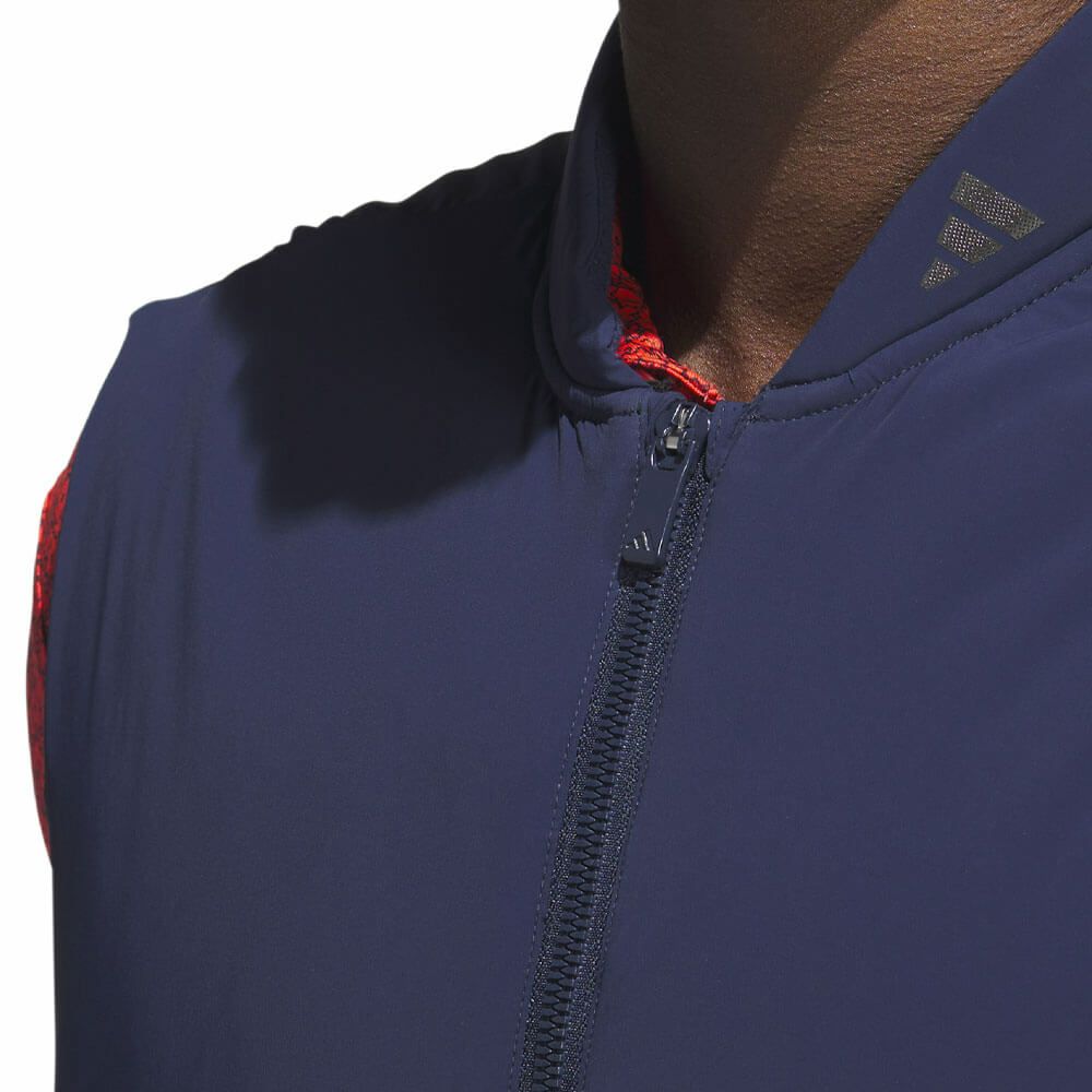 アディダス adidas　メンズ ロゴデザイン ベスト NCM14　2024年モデル 詳細5