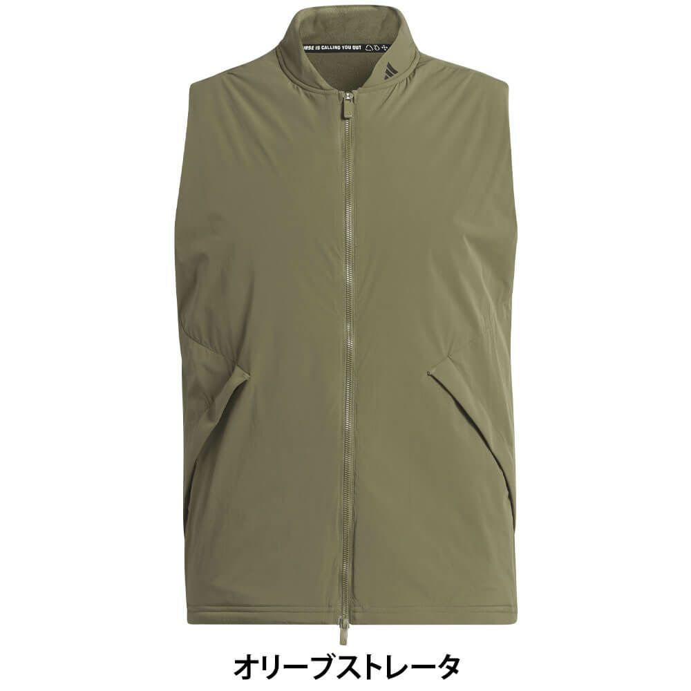アディダス adidas　メンズ ロゴデザイン ベスト NCM14　2024年モデル 詳細7