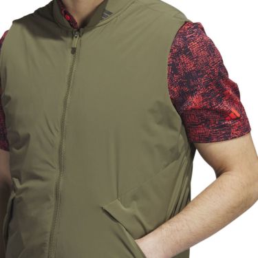 アディダス adidas　メンズ ロゴデザイン ベスト NCM14　2024年モデル 詳細10