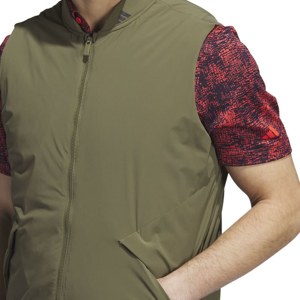 アディダス adidas　メンズ ロゴデザイン ベスト NCM14　2024年モデル 詳細10