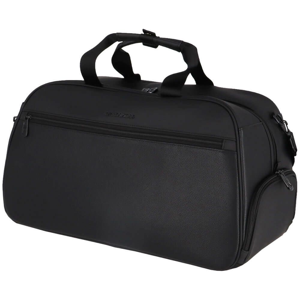 ニューバランスゴルフ　ユニセックス シューズインポケット付き ボストンバッグ 012-5981001 010 ブラック　2025年モデル 詳細2