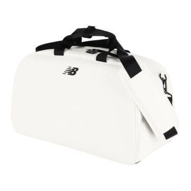 ニューバランスゴルフ　シューズインポケット付き ボストンバッグ 012-5981001 030 ホワイト　2025年モデル ホワイト