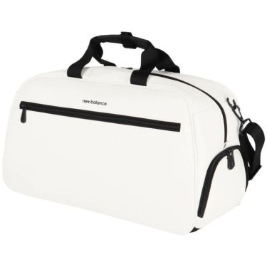 ニューバランスゴルフ　ユニセックス シューズインポケット付き ボストンバッグ 012-5981001 030 ホワイト　2025年モデル 詳細2