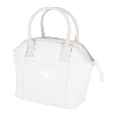 ニューバランスゴルフ　レディース ロゴデザイン シェル型フォルム カートバッグ 012-5981502 030 ホワイト　2025年モデル ホワイト
