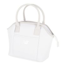 ニューバランスゴルフ　レディース ロゴデザイン シェル型フォルム カートバッグ 012-5981502 030 ホワイト　2025年モデル