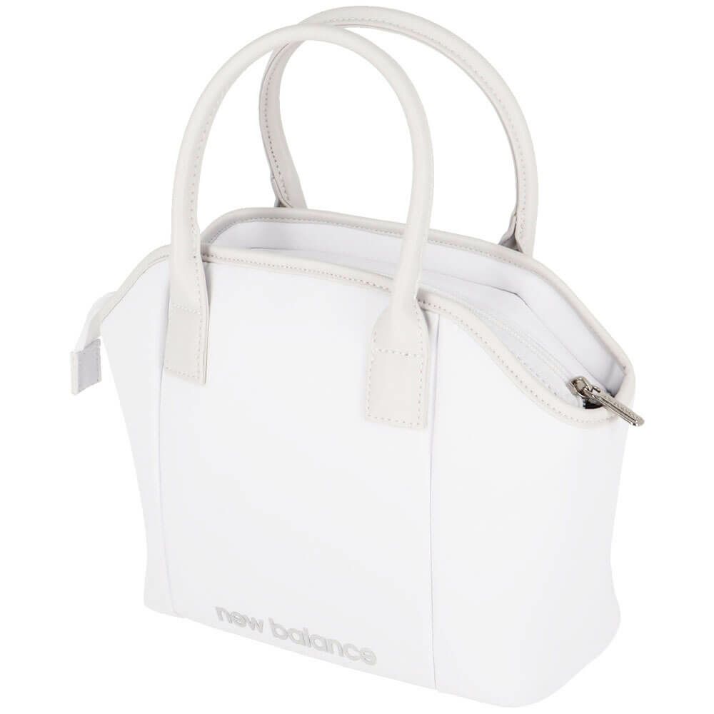 ニューバランスゴルフ　レディース ロゴデザイン シェル型フォルム カートバッグ 012-5981502 030 ホワイト　2025年モデル 詳細2