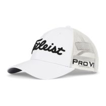 タイトリスト Titleist　メンズ ツアーパフォーマンス メッシュ キャップ TH25ATPMA 10 ホワイト×ブラック　2025年モデル