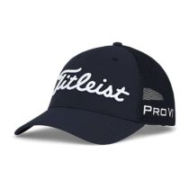 タイトリスト Titleist　メンズ ツアーパフォーマンス メッシュ キャップ TH25ATPMA 41 ネイビー×ホワイト　2025年モデル