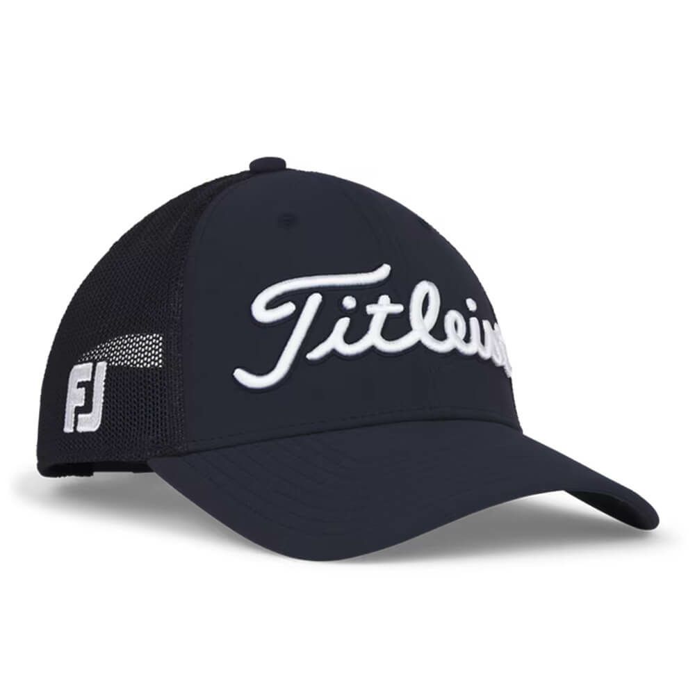 タイトリスト Titleist　メンズ ツアーパフォーマンス メッシュ キャップ TH25ATPMA 41 ネイビー×ホワイト　2025年モデル 詳細2