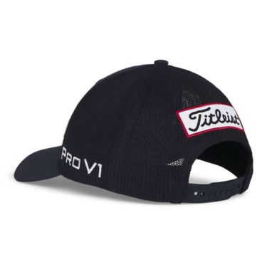 タイトリスト Titleist　メンズ ツアーパフォーマンス メッシュ キャップ TH25ATPMA 41 ネイビー×ホワイト　2025年モデル 詳細3