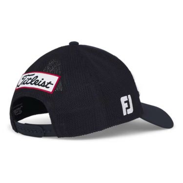 タイトリスト Titleist　メンズ ツアーパフォーマンス メッシュ キャップ TH25ATPMA 41 ネイビー×ホワイト　2025年モデル 詳細4