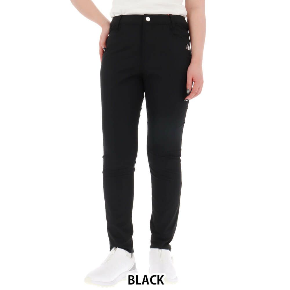 ニューバランスゴルフ　レディース ロゴデザイン ソフトシェル スリム ロングパンツ 012-5131501　2025年モデル 詳細2