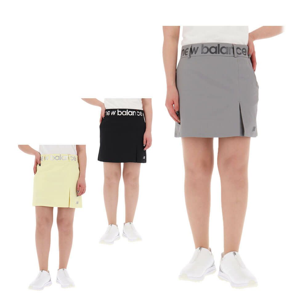 ニューバランスゴルフ　レディース ロゴプリント ドビー スカート 012-5134503　2025年モデル 詳細1