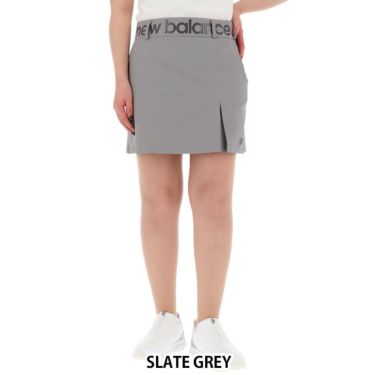ニューバランスゴルフ　レディース ロゴプリント ドビー スカート 012-5134503　2025年モデル 詳細2