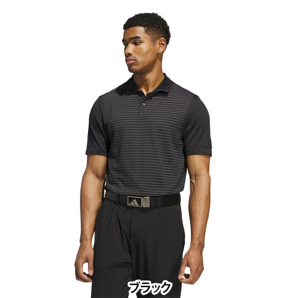 アディダス adidas　メンズ アディゼロ サイドシームレス 半袖 ポロシャツ KQN59　2025年モデル 詳細2