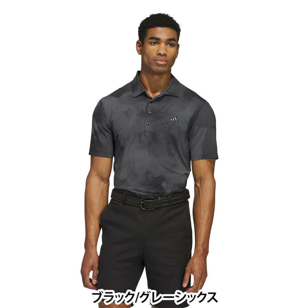アディダス adidas　メンズ アディゼロ クールタッチ 半袖 ポロシャツ KQX67　2025年モデル 詳細2