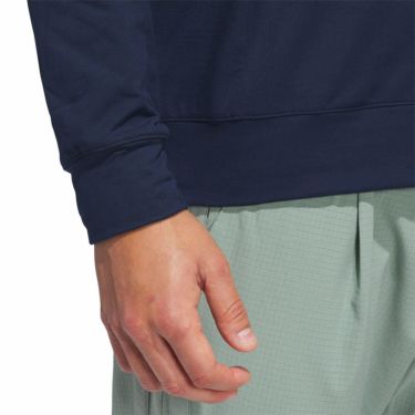 アディダス adidas　メンズ アディゼロ ファブリックミックス 長袖 ハーフジップ ジャケット KUH42　2025年モデル 詳細11