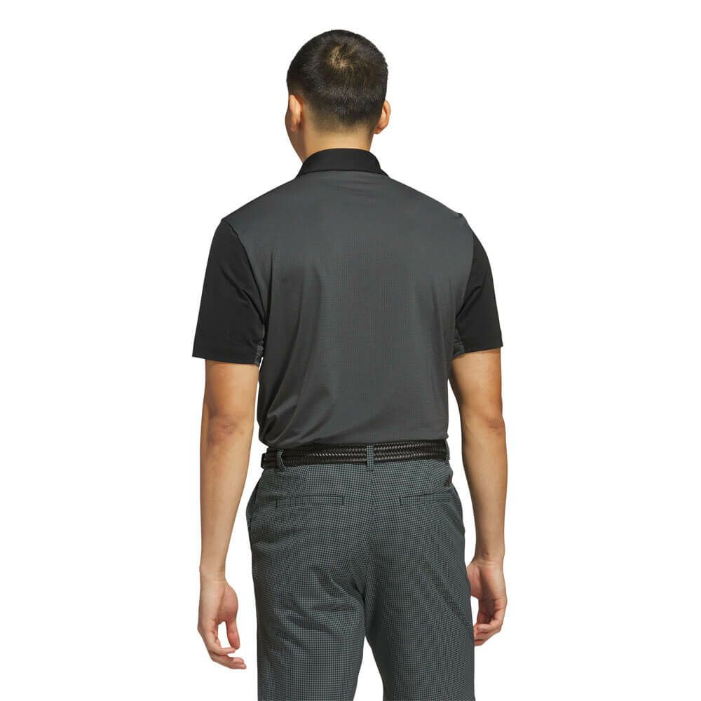 アディダス adidas　メンズ ファブリックミックス バックメッシュ 半袖 ポロシャツ KUH58　2025年モデル 詳細3