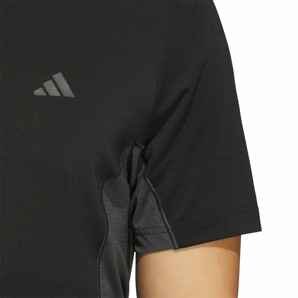 アディダス adidas　メンズ ファブリックミックス バックメッシュ 半袖 ポロシャツ KUH58　2025年モデル 詳細4