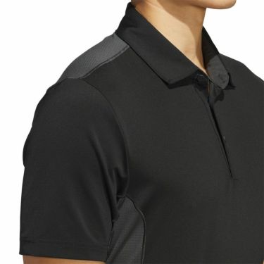アディダス adidas　メンズ ファブリックミックス バックメッシュ 半袖 ポロシャツ KUH58　2025年モデル 詳細5