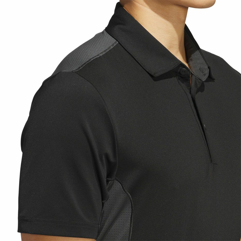 アディダス adidas　メンズ ファブリックミックス バックメッシュ 半袖 ポロシャツ KUH58　2025年モデル 詳細5