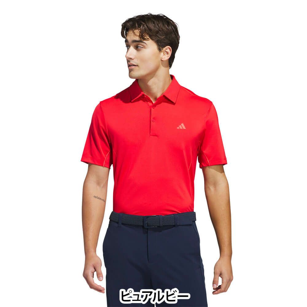 アディダス adidas　メンズ ファブリックミックス バックメッシュ 半袖 ポロシャツ KUH58　2025年モデル 詳細6