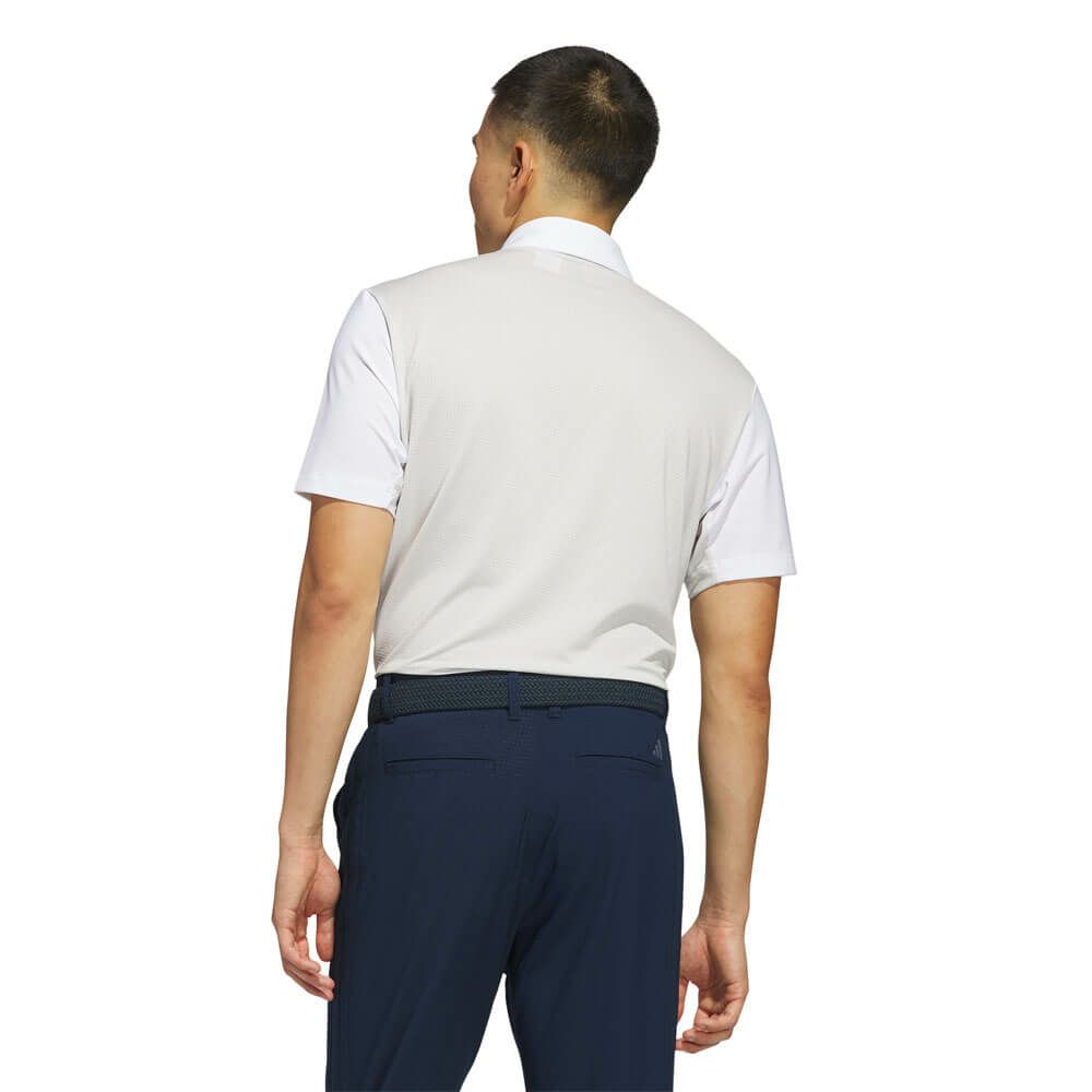 アディダス adidas　メンズ ファブリックミックス バックメッシュ 半袖 ポロシャツ KUH58　2025年モデル 詳細15