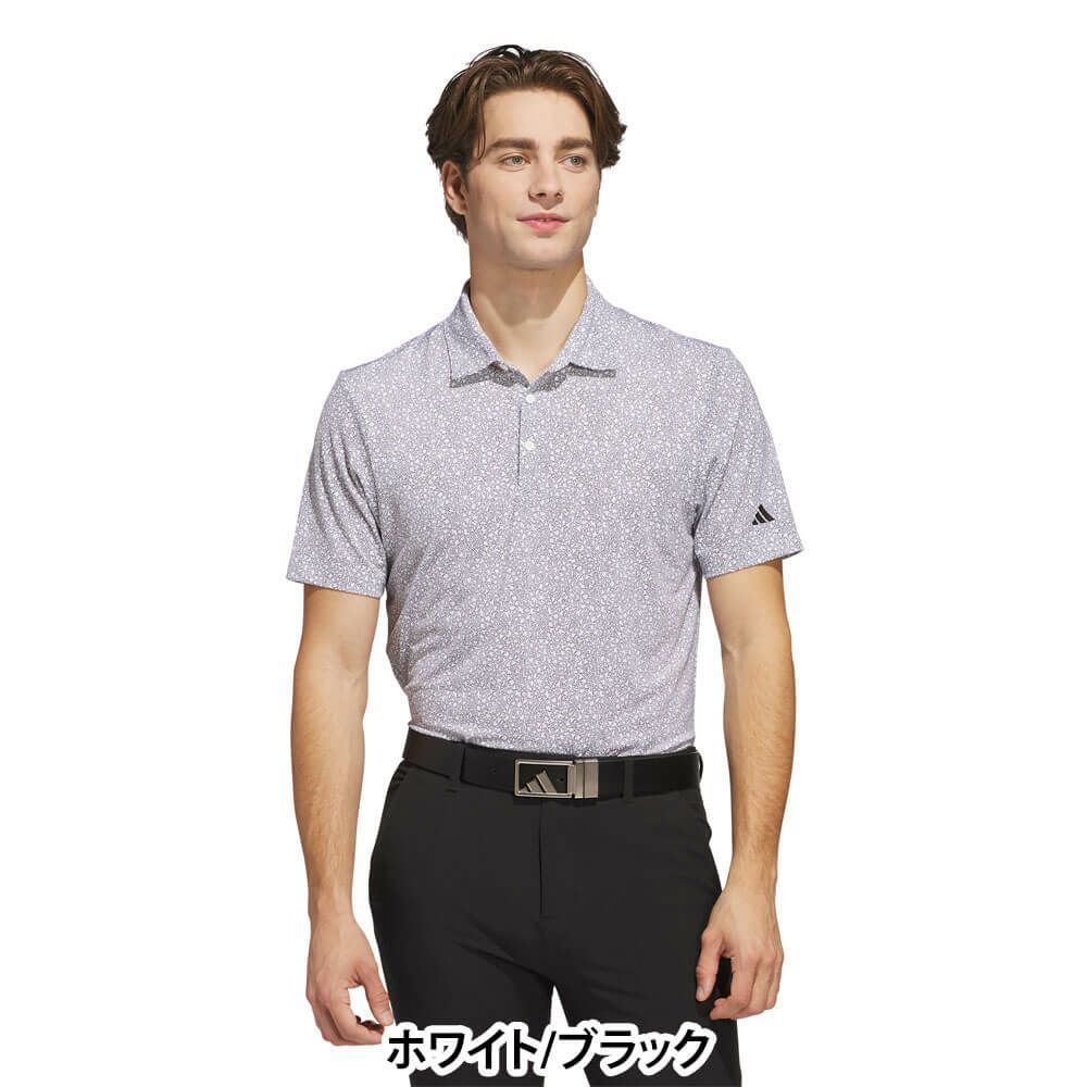 アディダス adidas　メンズ バンカープリント 半袖 ポロシャツ KUH61　2025年モデル 詳細2
