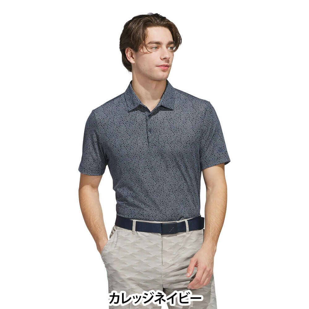 アディダス adidas　メンズ バンカープリント 半袖 ポロシャツ KUH61　2025年モデル 詳細7
