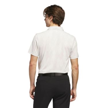 アディダス adidas　メンズ メッシュアーガイル 半袖 ポロシャツ KUH63　2025年モデル 詳細8
