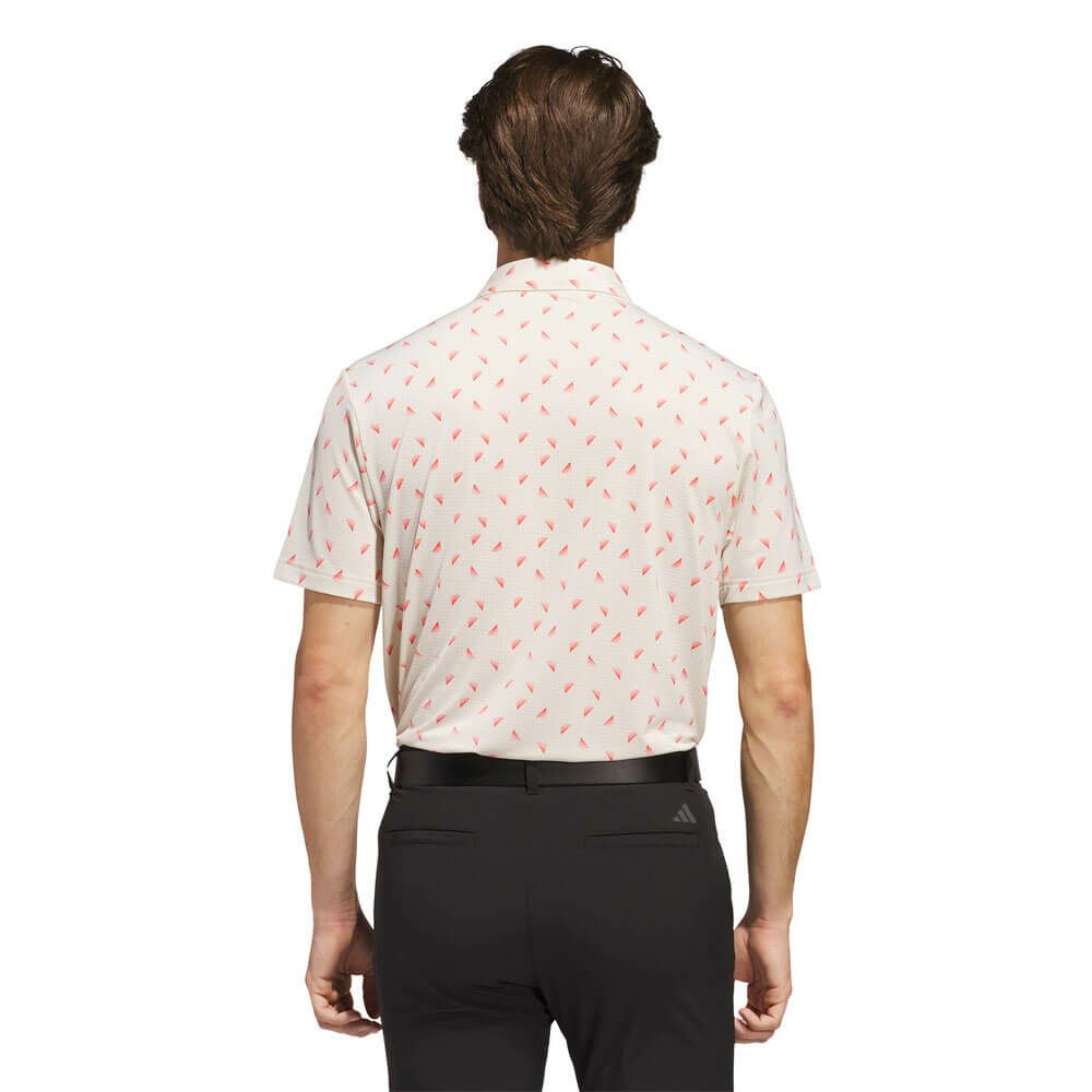 アディダス adidas　メンズ メッシュ総柄 半袖 ポロシャツ KUH65　2025年モデル 詳細3
