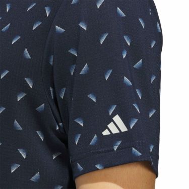 アディダス adidas　メンズ メッシュ総柄 半袖 ポロシャツ KUH65　2025年モデル 詳細7