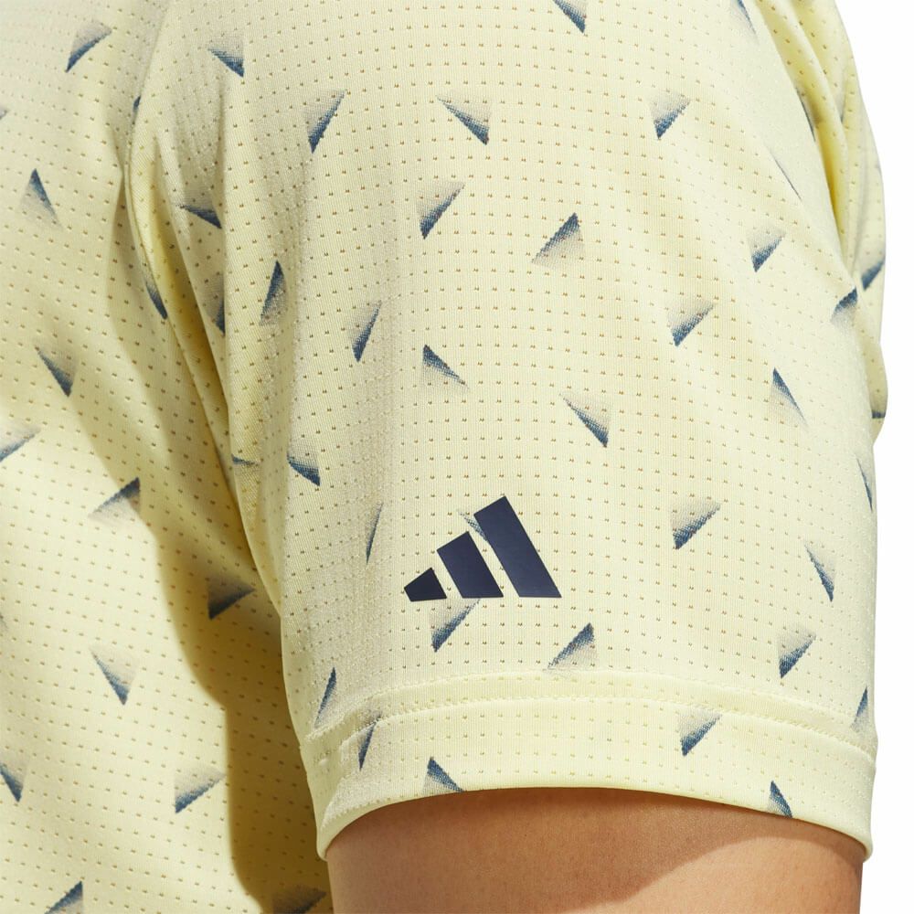 アディダス adidas　メンズ メッシュ総柄 半袖 ポロシャツ KUH65　2025年モデル 詳細10