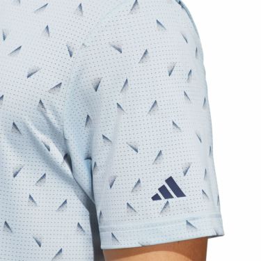 アディダス adidas　メンズ メッシュ総柄 半袖 ポロシャツ KUH65　2025年モデル 詳細13