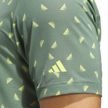 アディダス adidas　メンズ メッシュ総柄 半袖 ポロシャツ KUH65　2025年モデル 詳細16