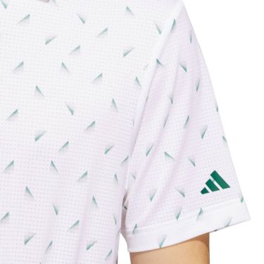 アディダス adidas　メンズ メッシュ総柄 半袖 ポロシャツ KUH65　2025年モデル 詳細19